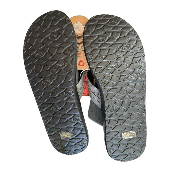 Flojos Men's Levee Flat Sandal Water Resistant, Size 14, Comfortable Slip-On - Picture 3 of 4